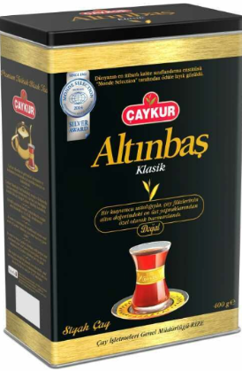 Caykur Altinbas Tea Can 400Gr (Teneke Kutuda Siyah Cay)binbirshop