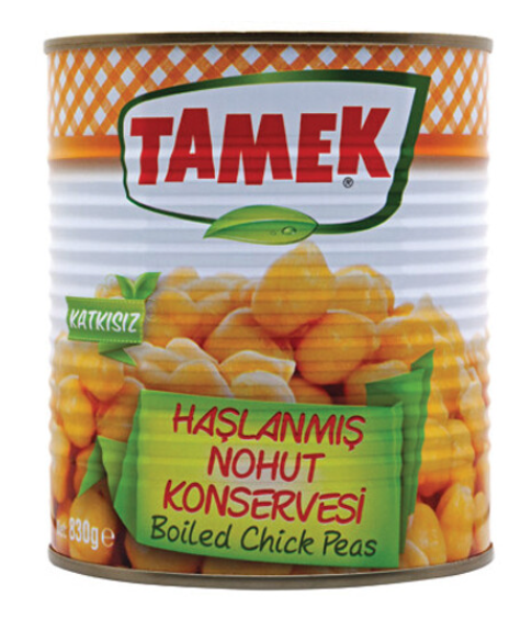 Tamek Boiled Chickpeas 800 gr