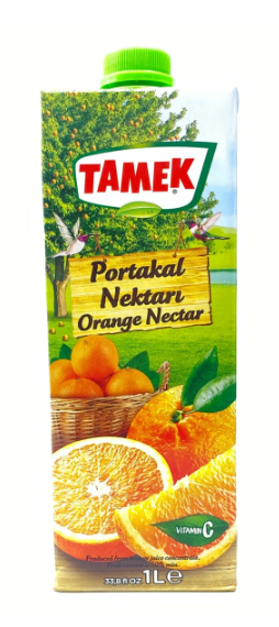 Tamek Orange Juice 1 LT