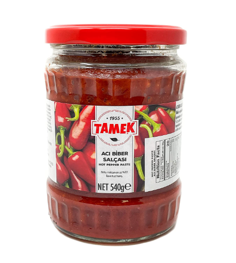 Tamek Pepper Paste Hot 540 gr