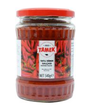 Tamek Pepper Paste Sweet 540 gr