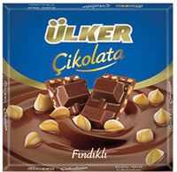 Ulker Hazelnut Chocolate Bars 65 gr - 6 ea