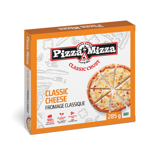 Pizza Mizza Klasik Peynirli Pizza, Classic Cheese, 10"