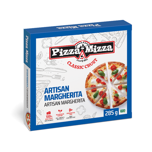 Pizza Mizza, Pizza, Artisan Margherita, 10"